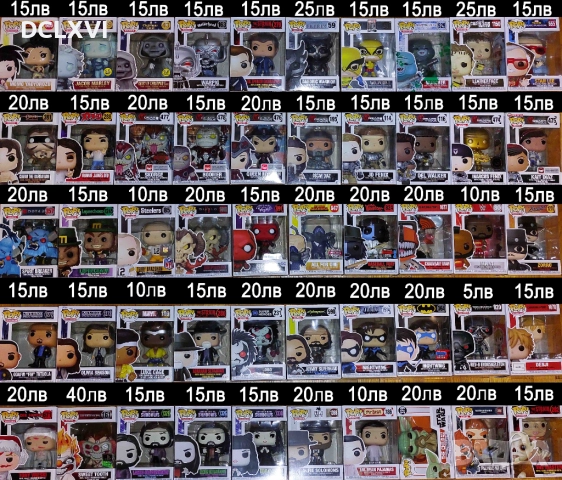 Колекция от Funko Pop - Twin Peaks, Big Bang Theory, Stranger Things и други, снимка 8 - Колекции - 52576611