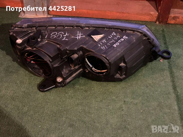 фар ляв Skoda Octavia III 2013-2017 г. #788S, снимка 4 - Части - 53486838