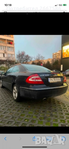 Продавам личния си автомобил Мерцедес CLK240, снимка 3 - Автомобили и джипове - 52872359