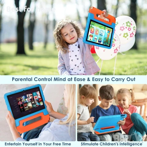 Детски таблет ZIOVO 10 инча Android 13 256GB, снимка 6 - Таблети - 53843389