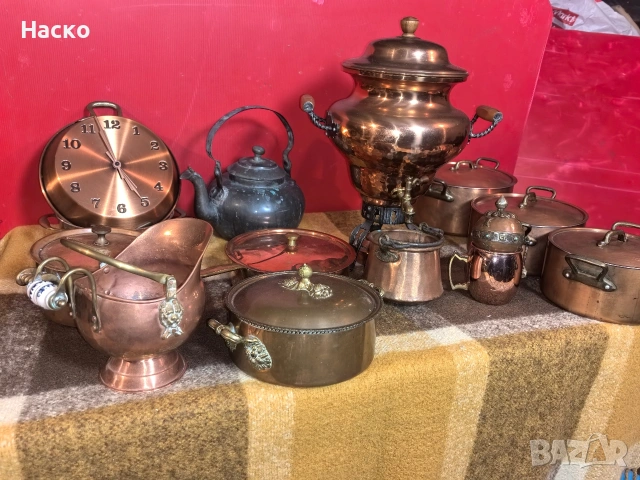 медни съдове, снимка 11 - Декорация за дома - 53740693