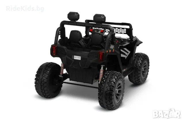 Офроуд акумулаторен автомобил BLAZE, Черен – 4x4, до 35кг., с дистанционно и LED, снимка 2 - Детски велосипеди, триколки и коли - 49976137