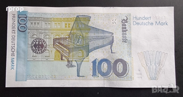 Германия. ФРГ. 
100 дойче марки.
1996 година.
UNC. !!!
Банкнота номер 2 ., снимка 4 - Нумизматика и бонистика - 48267292