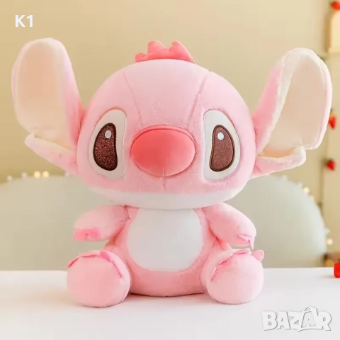 Плюшена играчка Лило и Стич, плюшени играчки Lilo and Stitch 25см, снимка 2 - Плюшени играчки - 52726053