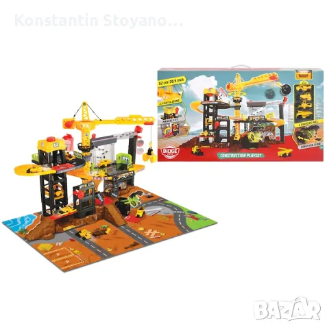 Комплект строителната площадка Dickie Toys, снимка 9 - Конструктори - 48433010