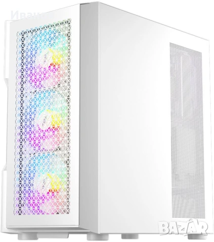 Компютърна кутия 1stPlayer TRILOBITE T7, бял - T7-WH-4F1-W, снимка 2 - Захранвания и кутии - 53300933