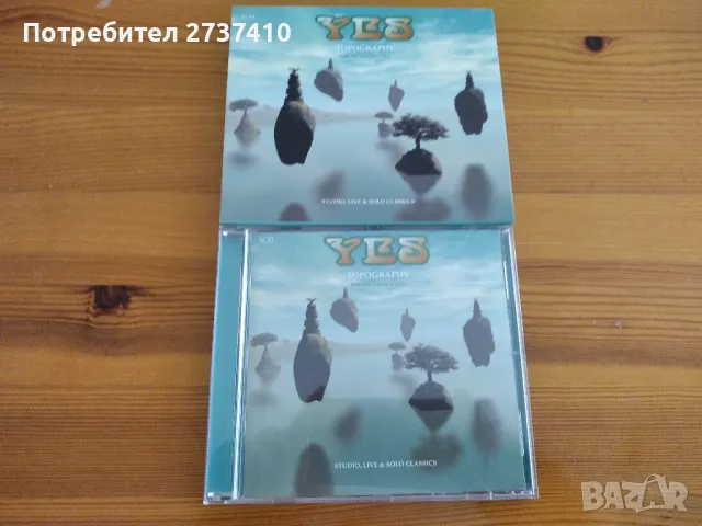 YES - TOPOGRAPHY THE YES ANTOLOGY 2cd 20лв оригинални дискове  , снимка 2 - CD дискове - 47421835