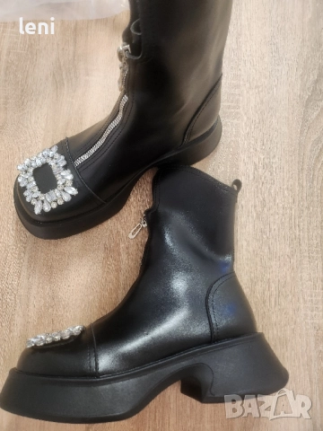 нови страхотни дамски боти, снимка 4 - Дамски боти - 52540871
