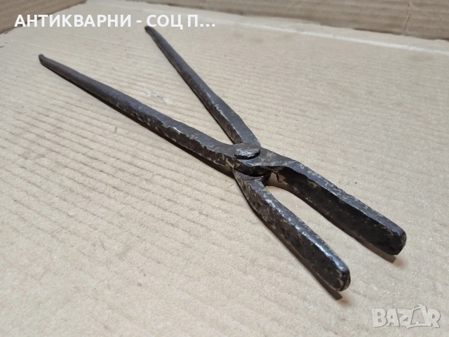 Стари Ковани Ковашки Клещи. / НОМЕР 1764., снимка 3 - Антикварни и старинни предмети - 53991418