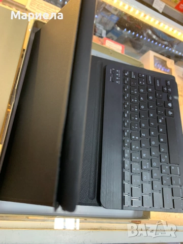 Безжична клавиатура с кейс 11,5” / Ipad / Черна, снимка 7 - Калъфи, кейсове - 54037523