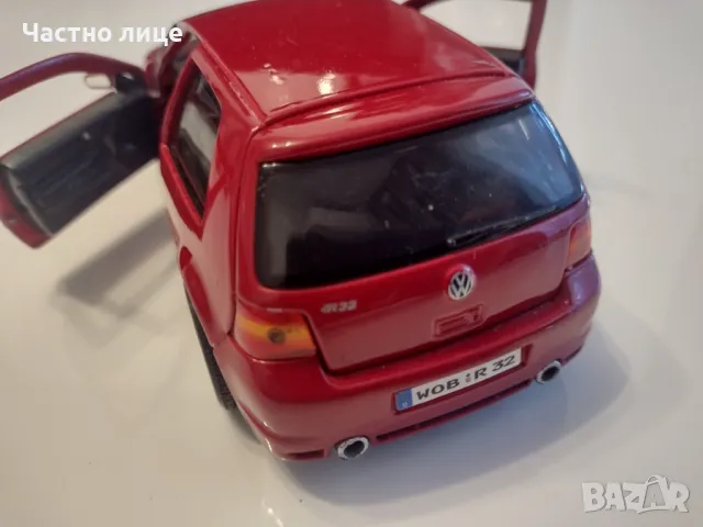 Промоция! Количка Golf R32 с M1:24, снимка 2 - Колекции - 46956714