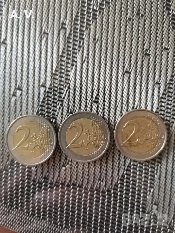 2 евро различни държави 