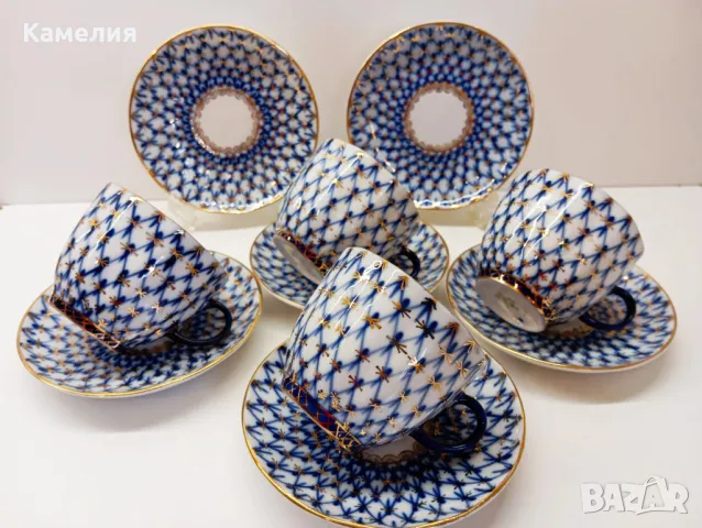 Кобалтова мрежа , снимка 4 - Чаши - 50034818