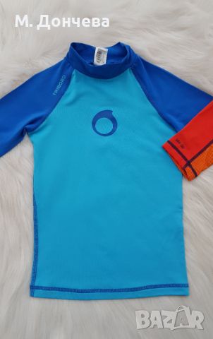 Плажни блузи UPF 50+ и бански за момче 7-8 години, снимка 4 - Детско бельо и бански  - 45694782
