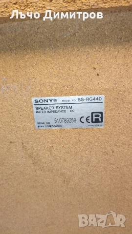 SONY SS-RG440, снимка 9 - Тонколони - 53497642