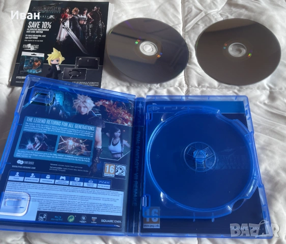Продавам Final Fantasy VII Remake за PS4 в отлично състояние., снимка 3 - Игри за PlayStation - 53975574