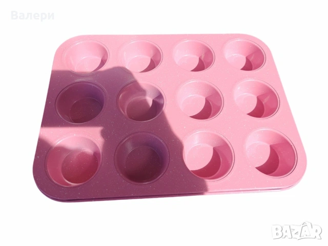 Разноцветни форми за сладки и солени мъфини