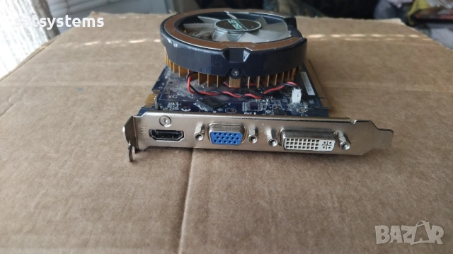Видео карта NVidia GeForce Asus EN9600 GT HDMI 512MB GDDR3 256bit PCI-E, снимка 2 - Видеокарти - 54245304