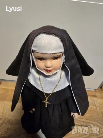 Порцеланова кукла-Монахиня, снимка 5 - Колекции - 53089686