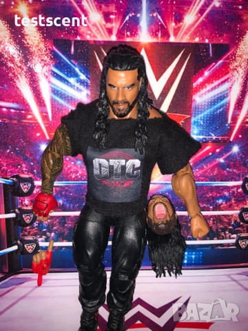 WWE фигурки на Roman Reigns Роман Рейнс elite Basic OTC Tribal Chief Bloodline, снимка 13 - Фигурки - 53408401