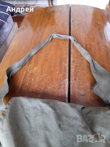 Стара торба от противогаз #2, снимка 3 - Антикварни и старинни предмети - 53623553