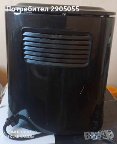 Уред за готвене без мазнина Air Fryer,4 л.,700W JD688, снимка 3 - Други - 46063594