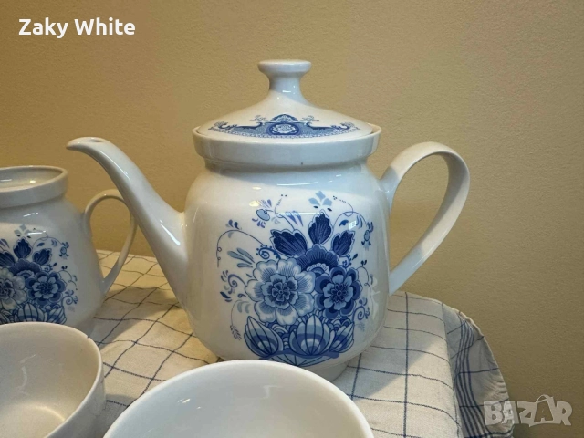 Порцеланов сервиз Китка, снимка 4 - Сервизи - 52958441