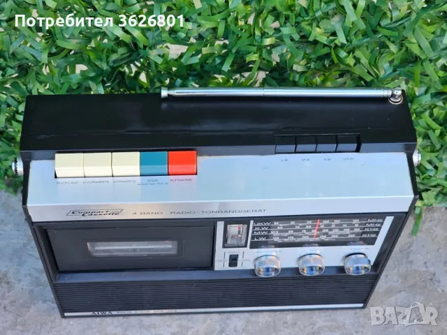 Продавам Ретро Касетофон ( AIWA TPR 101A JAPAN 1968г ) , снимка 3 - Радиокасетофони, транзистори - 49378582