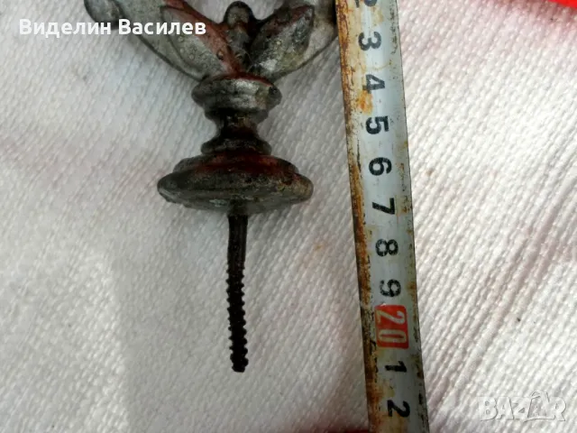 Връх от знаме , снимка 6 - Антикварни и старинни предмети - 50383602