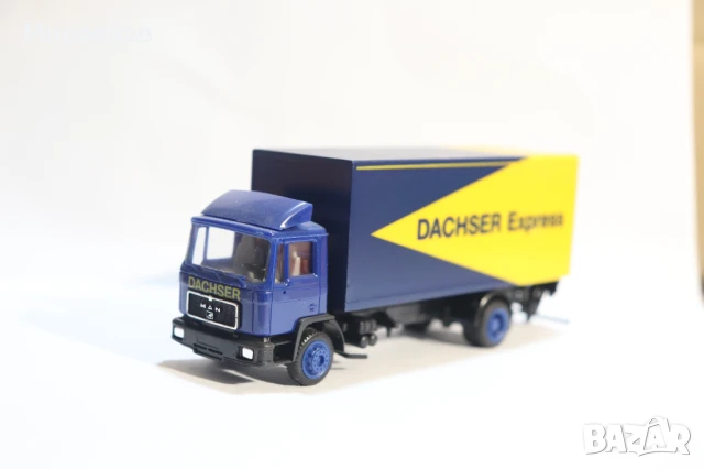 	HERPA H0 1/87 MAN КАМИОН МОДЕЛ КОЛИЧКА DACHSER, снимка 8 - Колекции - 50592972