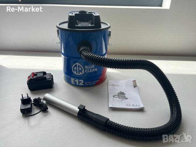 Прахосмукачка за пепел Annovi Blue E12, 600 W, издухване/всмукване, 12L (без батерия), снимка 5 - Прахосмукачки - 45430387