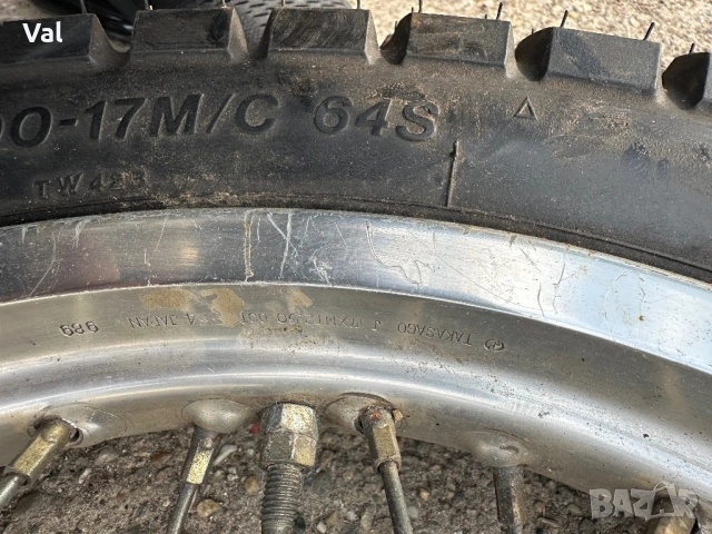 Джанта за мотор Kawasaki, снимка 3 - Части - 53984565