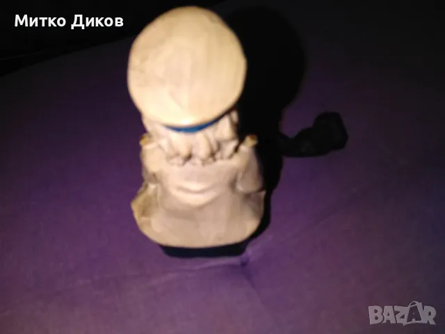 ПОЛИРЕЗИНОВА ДЕКОРАТИВНА ФИГУРКА на МОРЯК, снимка 3 - Декорация за дома - 49923812