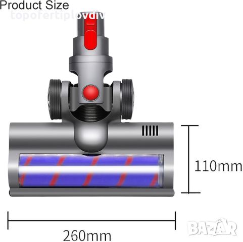 Dyson V7 V8 V10 V15 V11 турбо четка, снимка 1 - Прахосмукачки - 46707184