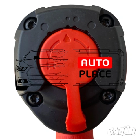 Пневматичен ударен мини гайковерт с къс шпиндел 1/2“ 1100Nm HAWEK, снимка 4 - Други инструменти - 54049219