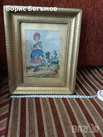 Ръчно шити гоблени-5 броя, снимка 14 - Гоблени - 53525584