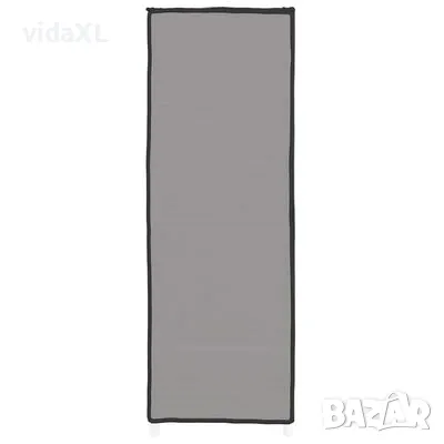 vidaXL Шкаф за обувки, сив, 60x28x90 см, плат(SKU:337262), снимка 2 - Шкафове - 48490423