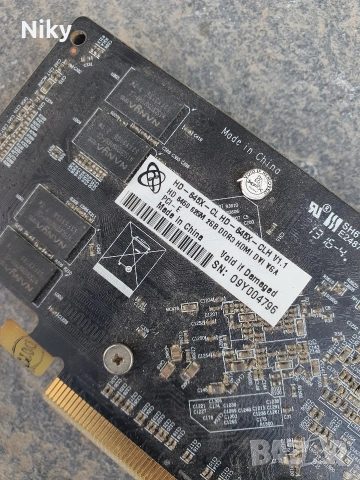 Видеокарта XFX Radeon HD 5450, снимка 2 - Видеокарти - 53646211