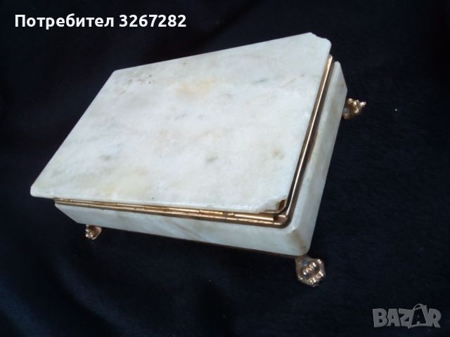 Кутия,Български Мрамор,За Бижута,, снимка 10 - Антикварни и старинни предмети - 45385685