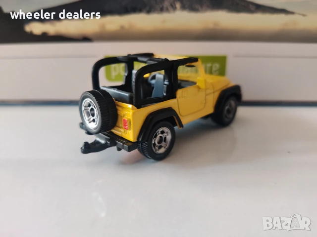 Метална количка Siku Jeep Wrangler в мащаб 1:55, снимка 5 - Колекции - 50836025