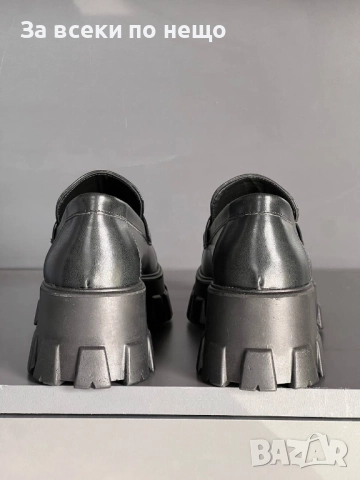 Prada Дамски Черни Ежедневни Обувки Прада Код E1089, снимка 2 - Дамски ежедневни обувки - 52487351