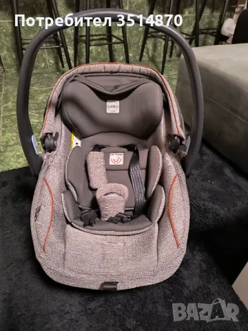 Столче за кола Peg-Perego + ISOFIX до 13 кг., снимка 1