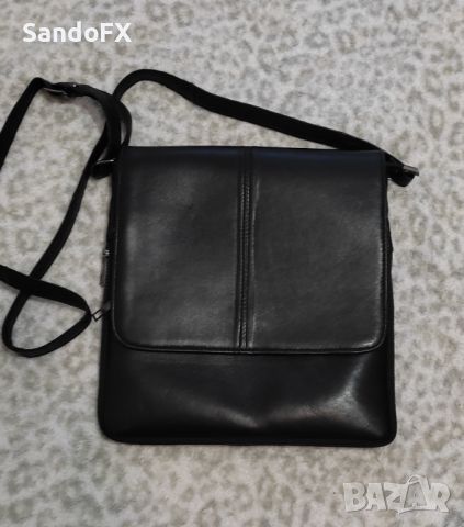 Мъжка чанта, естествена кожа, снимка 1 - Чанти - 46072034
