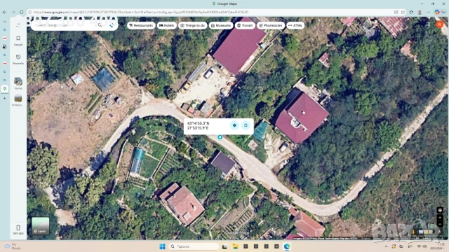 парцел Сълзица, 484м2,БЕЗ ДЕНИВЕЛАЦИЯ ,само по асфалт на 1200 м. от бул "Трети март", снимка 4 - Парцели - 53910840