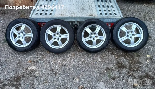 Алуминиеви джанти ALUTEC 18'' 5x112+ ЗИМНИ ГУМИ Pirelli 225/55/18 за Mercedes, снимка 1 - Гуми и джанти - 47944493