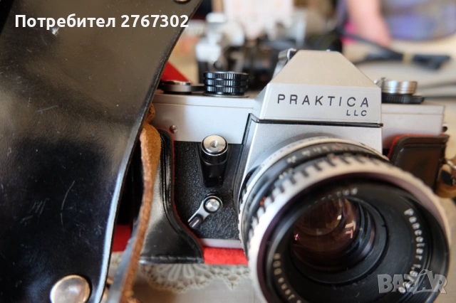 Praktica & Carl Zeiss Jena Pancolar 50mm f1.8 Lens. M42 Mount., снимка 2 - Фотоапарати - 53799822