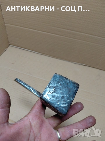 Соц Стара Ръчно Кована Брадва Сърп И Чук 1.300кг. НОМЕР 568., снимка 9 - Антикварни и старинни предмети - 54169068