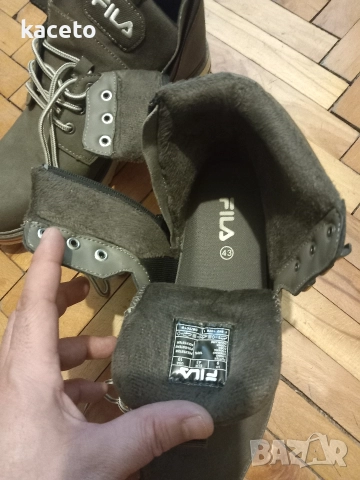 Оригинални зимни мъжки обувки FILA размер -43, снимка 6 - Мъжки боти - 52965084