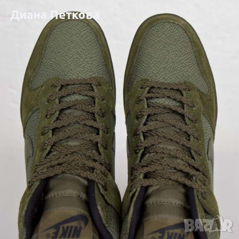 Nike дамски оригинални кецове на платформа, снимка 3 - Маратонки - 45811489