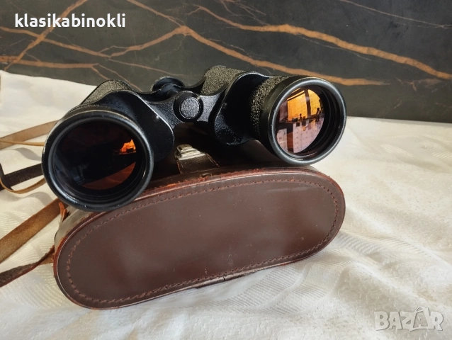 ТОП Немски Бинокъл Carl Zeiss Jena JENOPTEM-MULTI-COATED -10 х 50W-ГДР, снимка 12 - Екипировка - 53889539